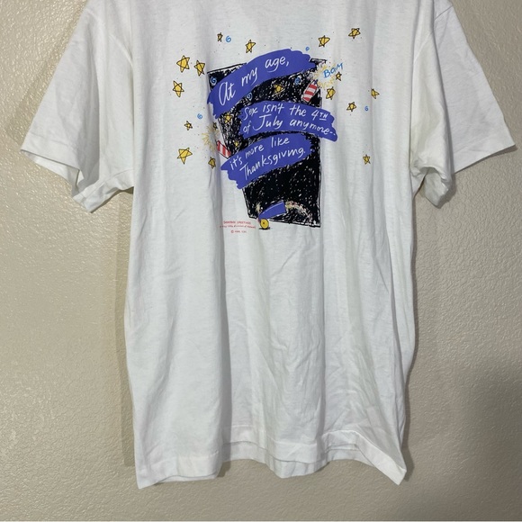 Vintage Screen Stars Single Stitch Dad Shirt Shoebox Greetings Mens Size XL USA - Picture 3 of 6